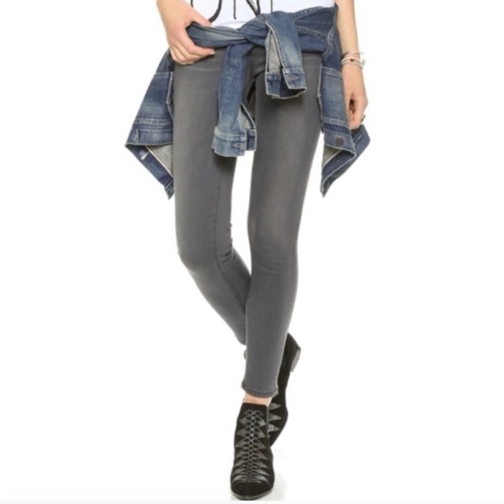 👖 FRAME DENIM Le Skinny de Jeanne, Stretch Stretchy, Greys Inn, Gray, 28
